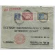 ARGENTINA 1934 SOBRE CIRCULADO VIA AEREA A ALEMANIA POR CONDOR LUFTHANSA CON ALTO FRANQUEO DE $ 4,15